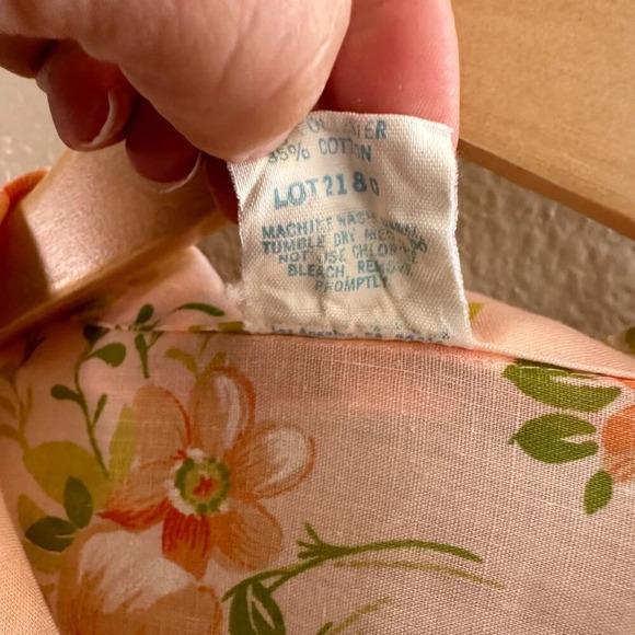 Vintage Kari of California Long Sleeve Floral Smock/Blouse‎ - Picture 3 of 6